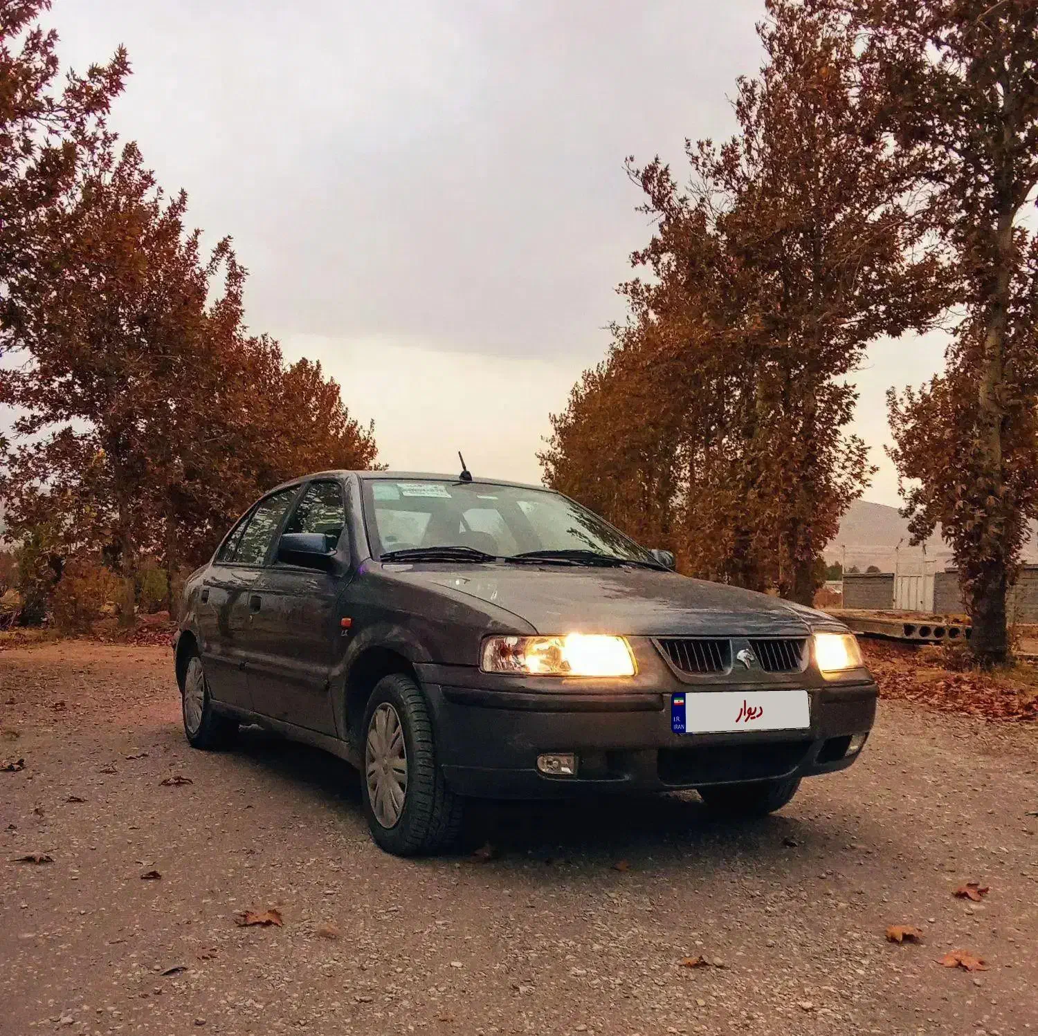 سمند LX خاکستری|خودرو سواری و وانت|خرم‌آباد, |دیوار