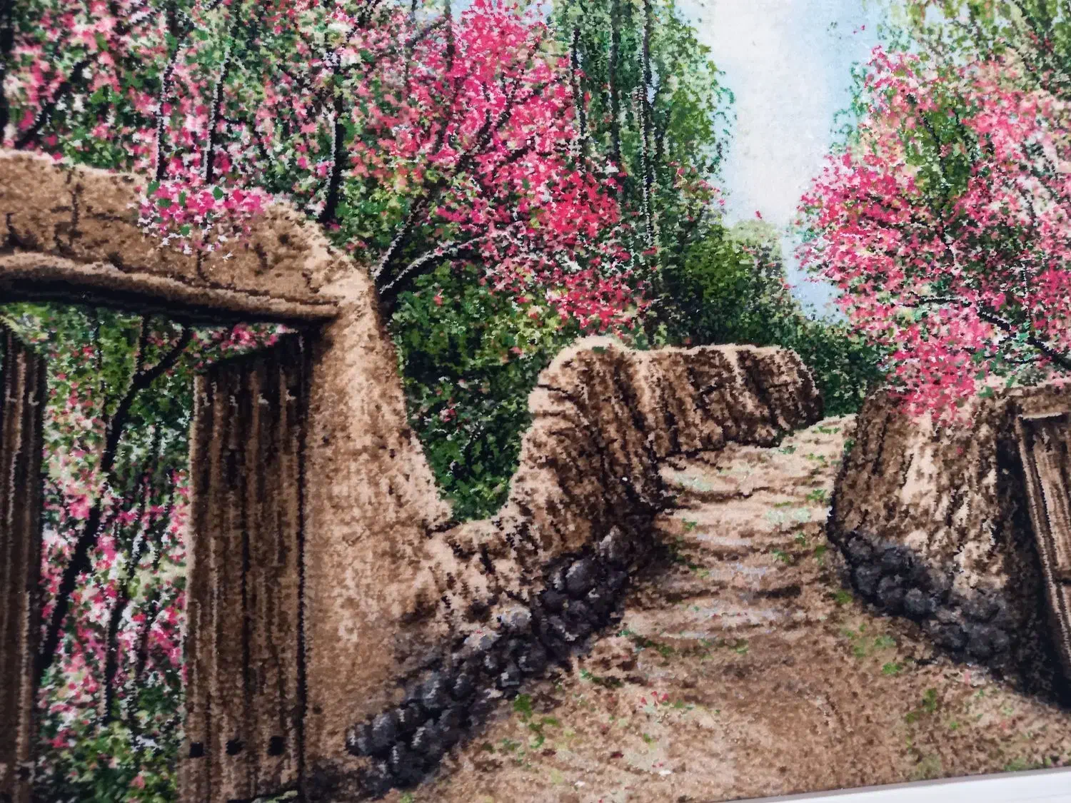 تابلو فرش دستباف|تابلو فرش|کرمانشاه, |دیوار