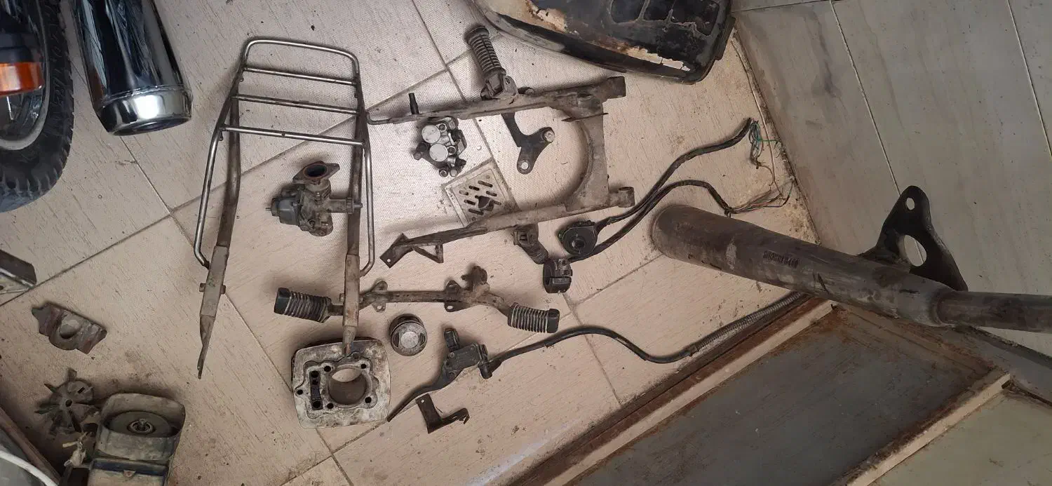 وسایل موتور هندا|قطعات یدکی و لوازم جانبی|آبادان, |دیوار