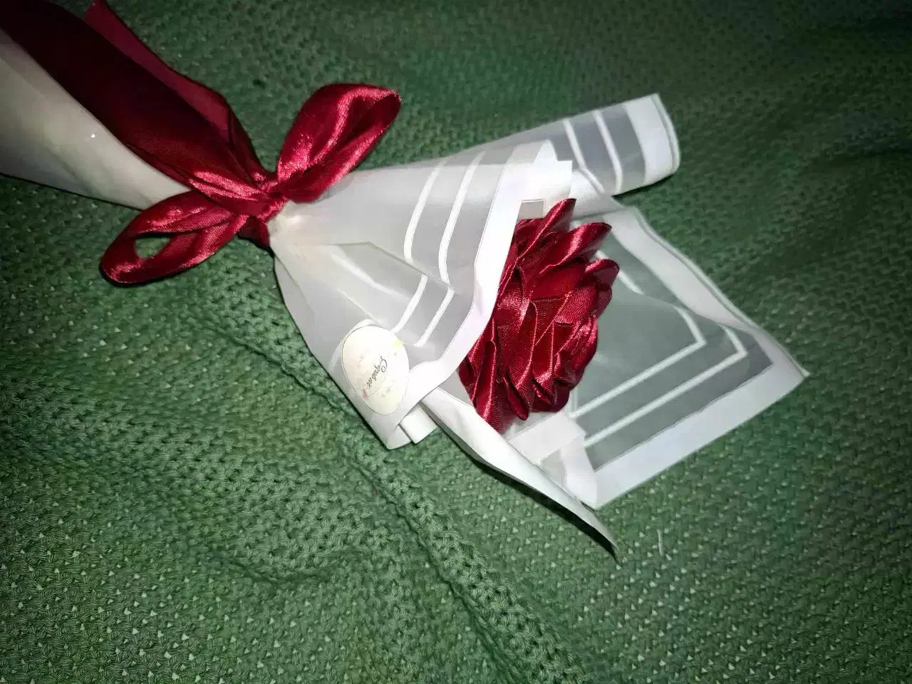 گل روبانی تک شاخه|گل مصنوعی|اردبیل, |دیوار