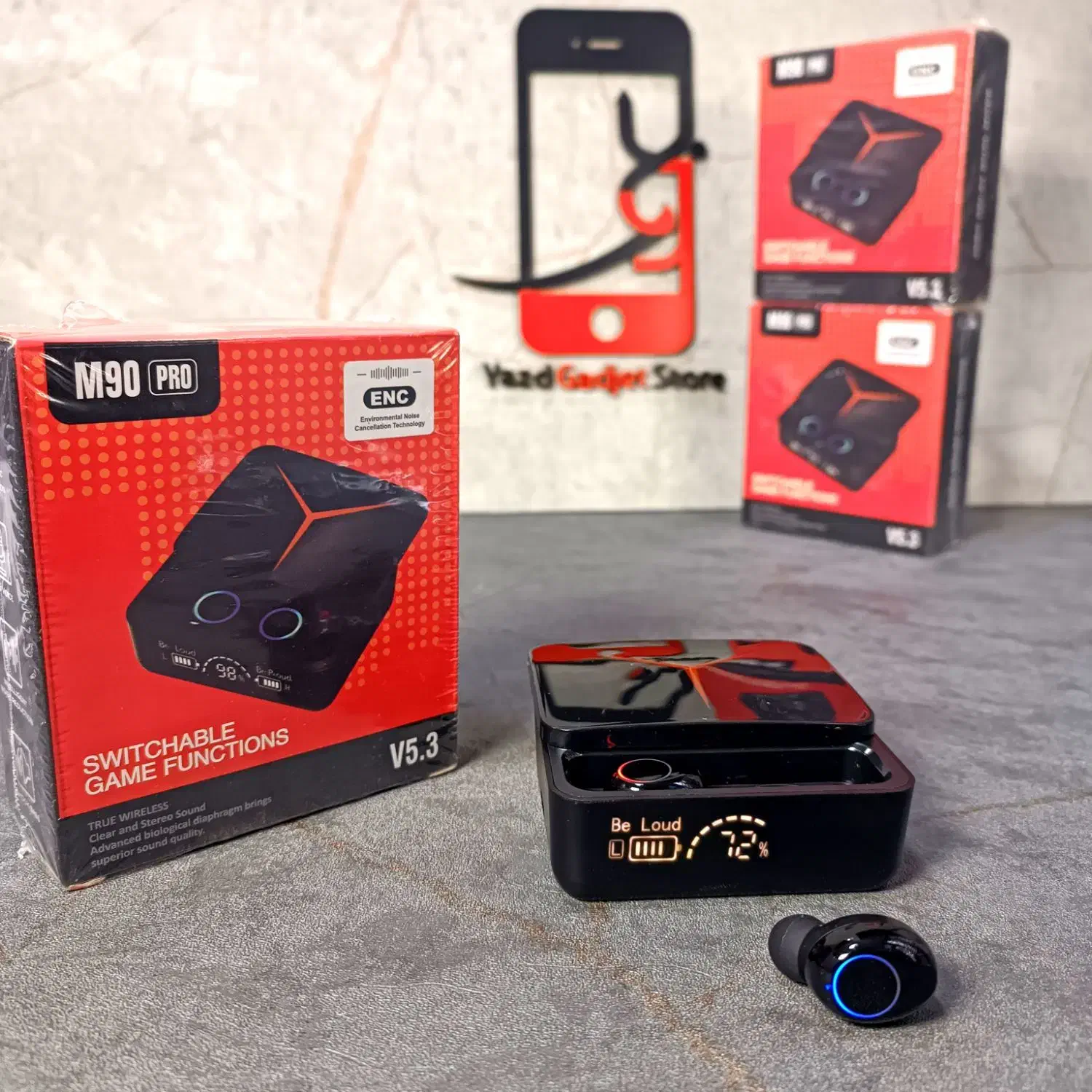 ایرپاد پاوربانک دار/M90 PRO/گارانتی/هندزفری/هدفون|لوازم جانبی موبایل و تبلت|یزد, |دیوار