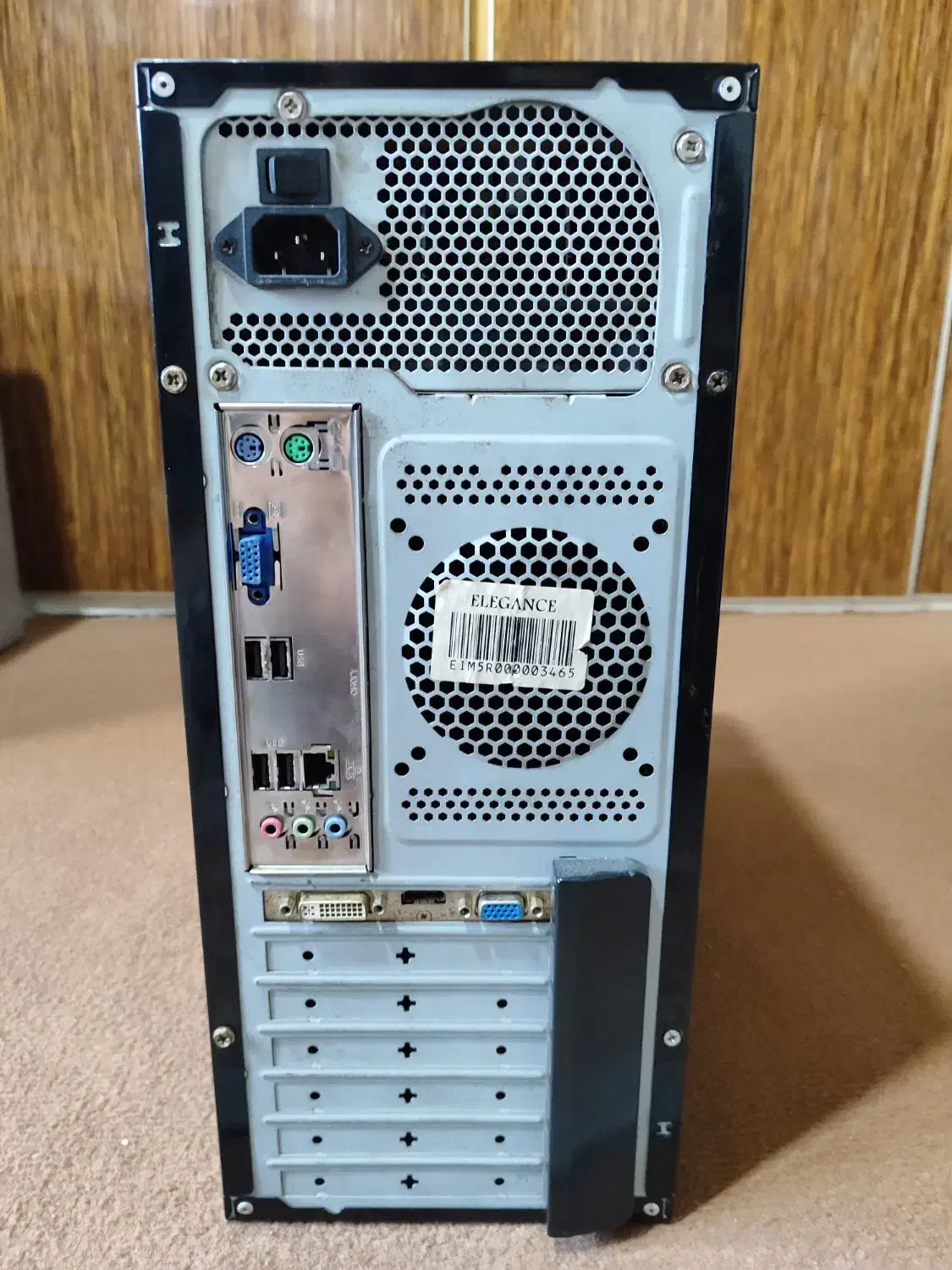 کیس ۲هسته ۶۳۰۰ رم ۴ ddr3 هارد ۵۰۰ و گرافیک ۱|رایانه رومیزی|چالوس, |دیوار