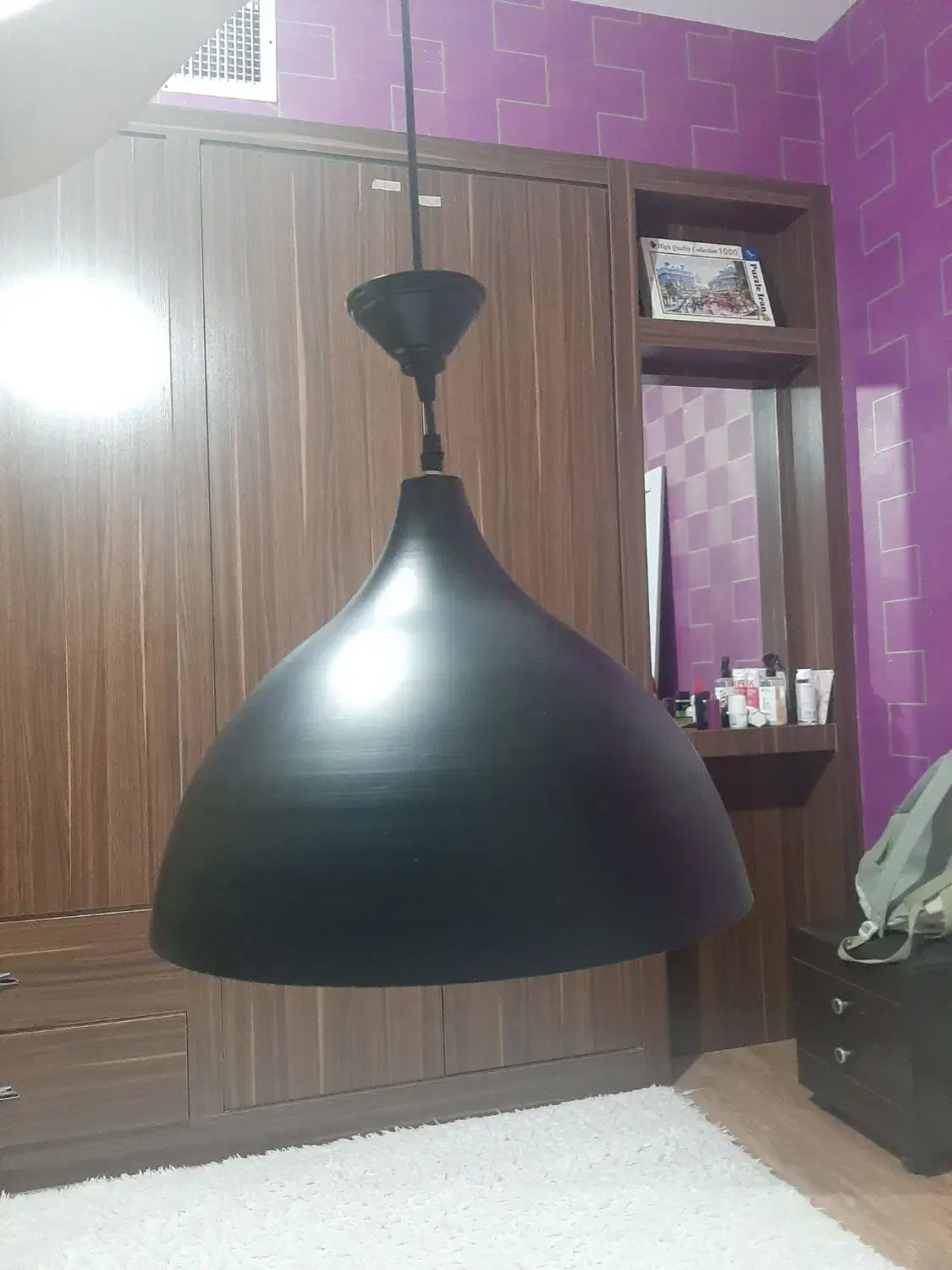 لوستر|لوستر و چراغ آویز|اصفهان, خواجه عمید|دیوار