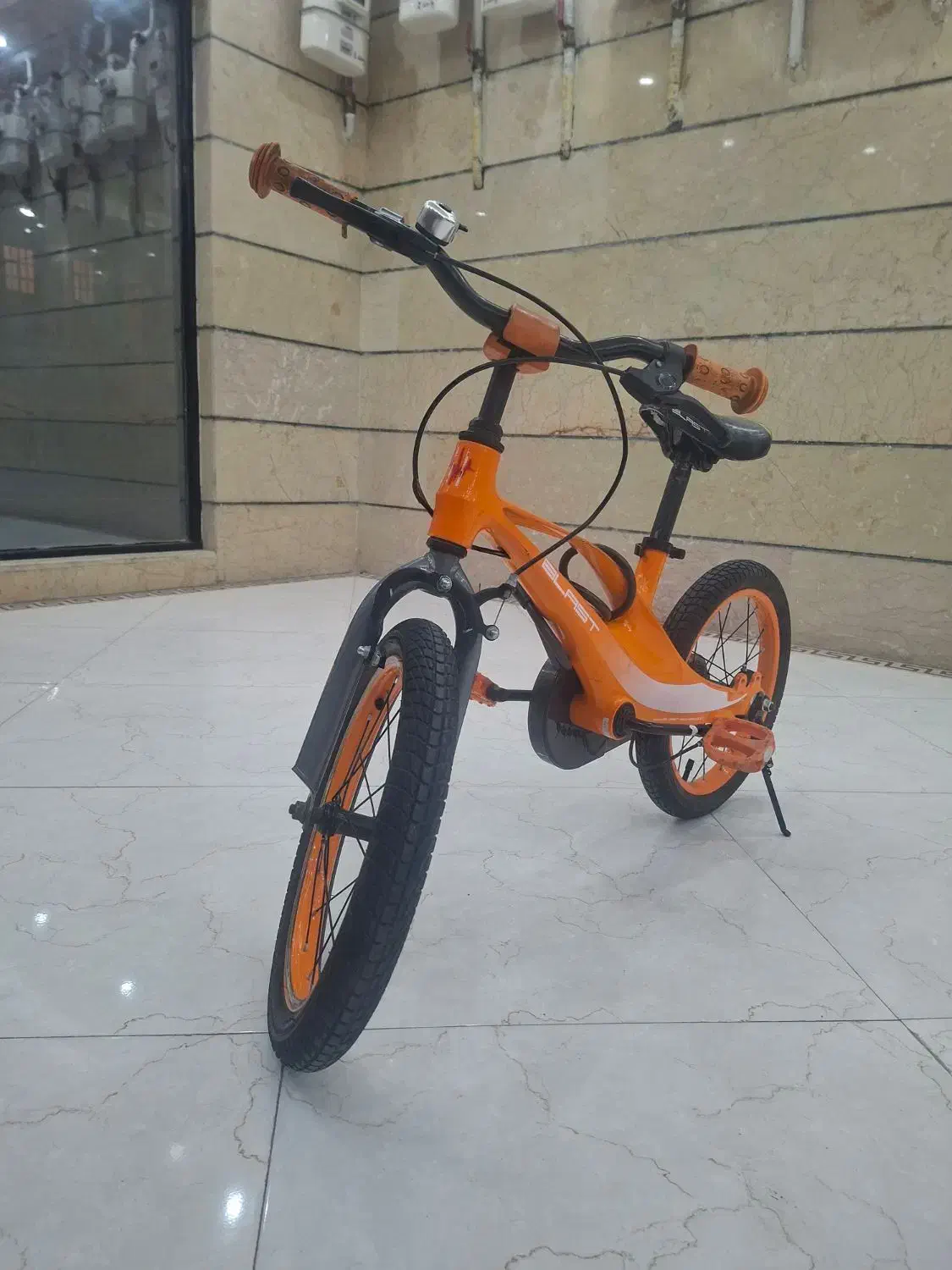 دوچرخه بچه گانه بلست سایز ۱۶ تنه منیزیم|دوچرخه، اسکیت، اسکوتر|ساوه, |دیوار