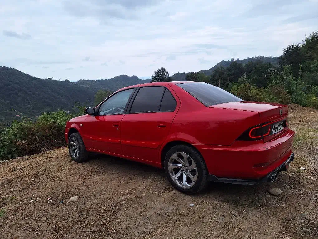 سمند سورن قرمز گوجه ای مدل ۹۰|خودرو سواری و وانت|تربتحیدریه, فرمانداری|دیوار
