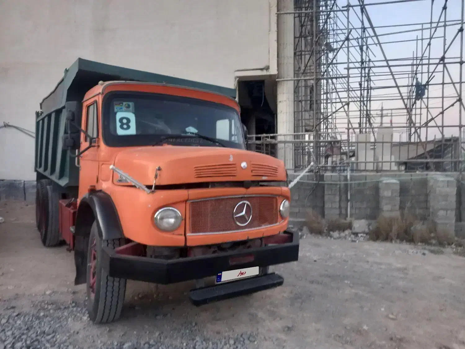 بنز دهچرخ۵۵زیر مایلر|خودرو سنگین|رفسنجان, |دیوار