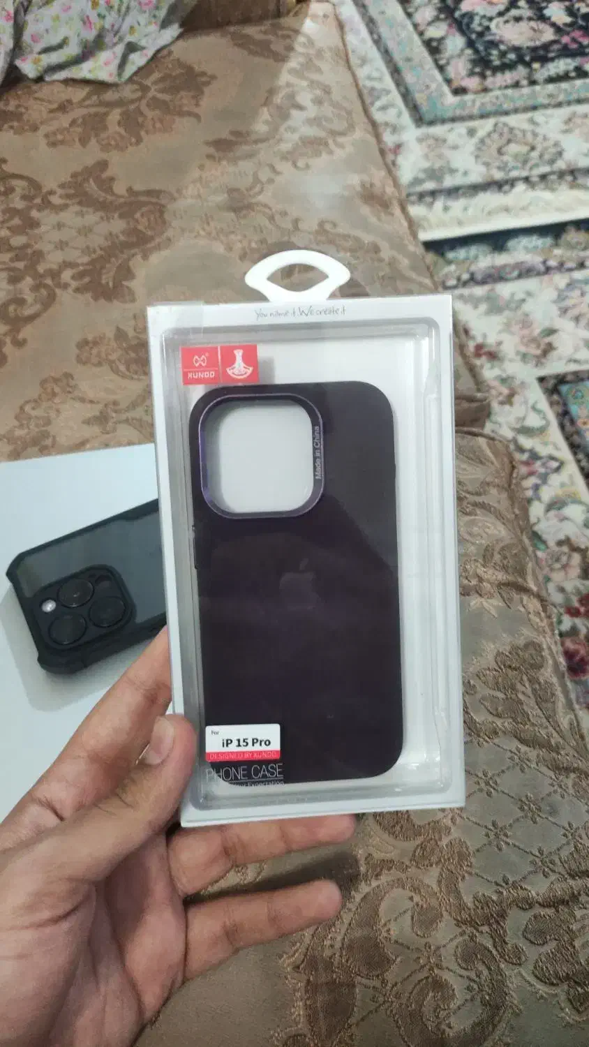 آیفون 15 pro پرو 256 ch باتری 98|موبایل|قم, انسجام|دیوار