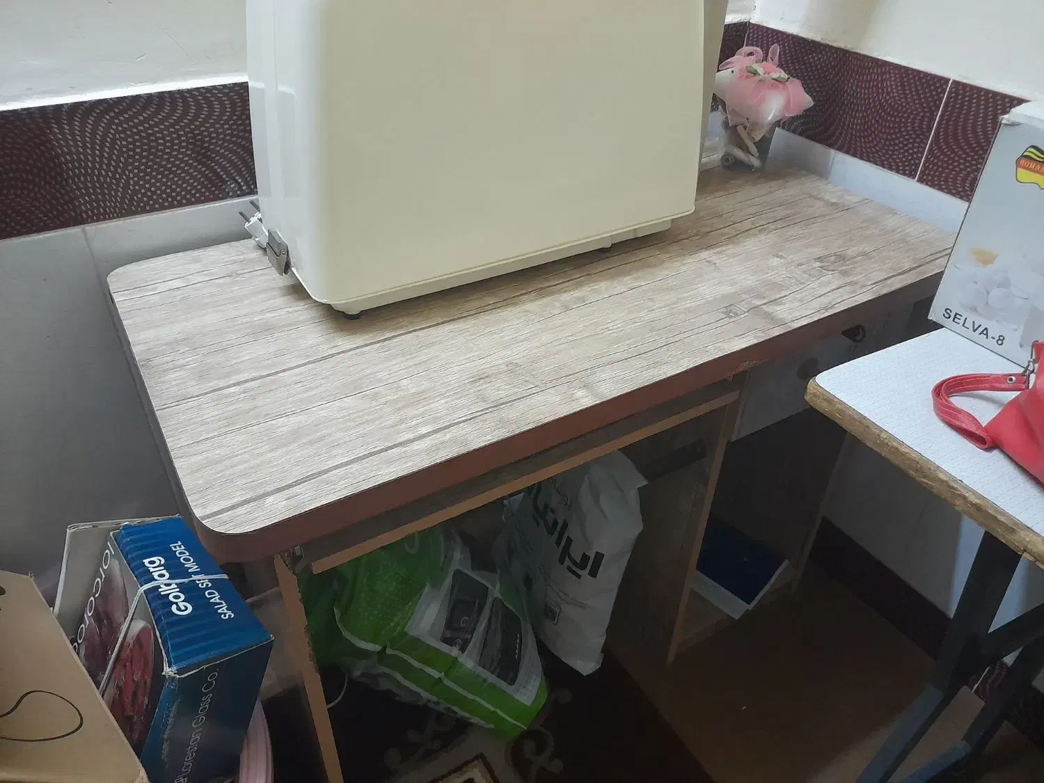 میز کامپیوتر واینها شمعدان|میز تحریر و کامپیوتر|بناب, |دیوار