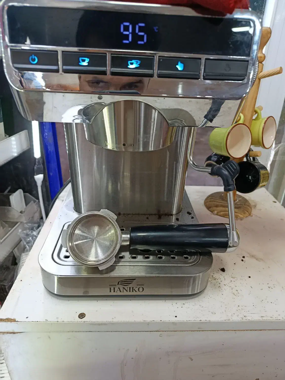 قهوه ساز اسپرسو نونو|سماور، چایساز، قهوهساز|لردگان, |دیوار