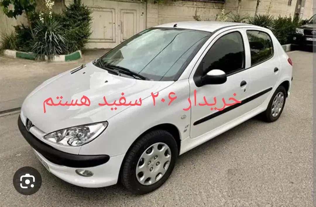 فروش 206 سفید|خودرو سواری و وانت|مرودشت, فاز دوم شهرک فرهنگیان|دیوار