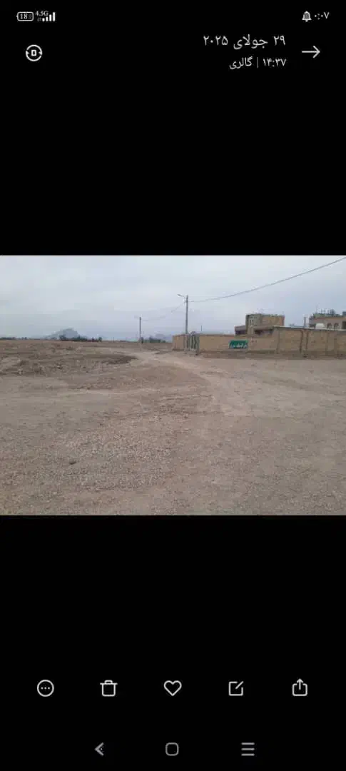 فروش یک قطعه زمین مسکونی، در جاده تخت جمشید مرودشت|فروش زمین و ملک کلنگی|مرودشت, شهرک مهدیه|دیوار