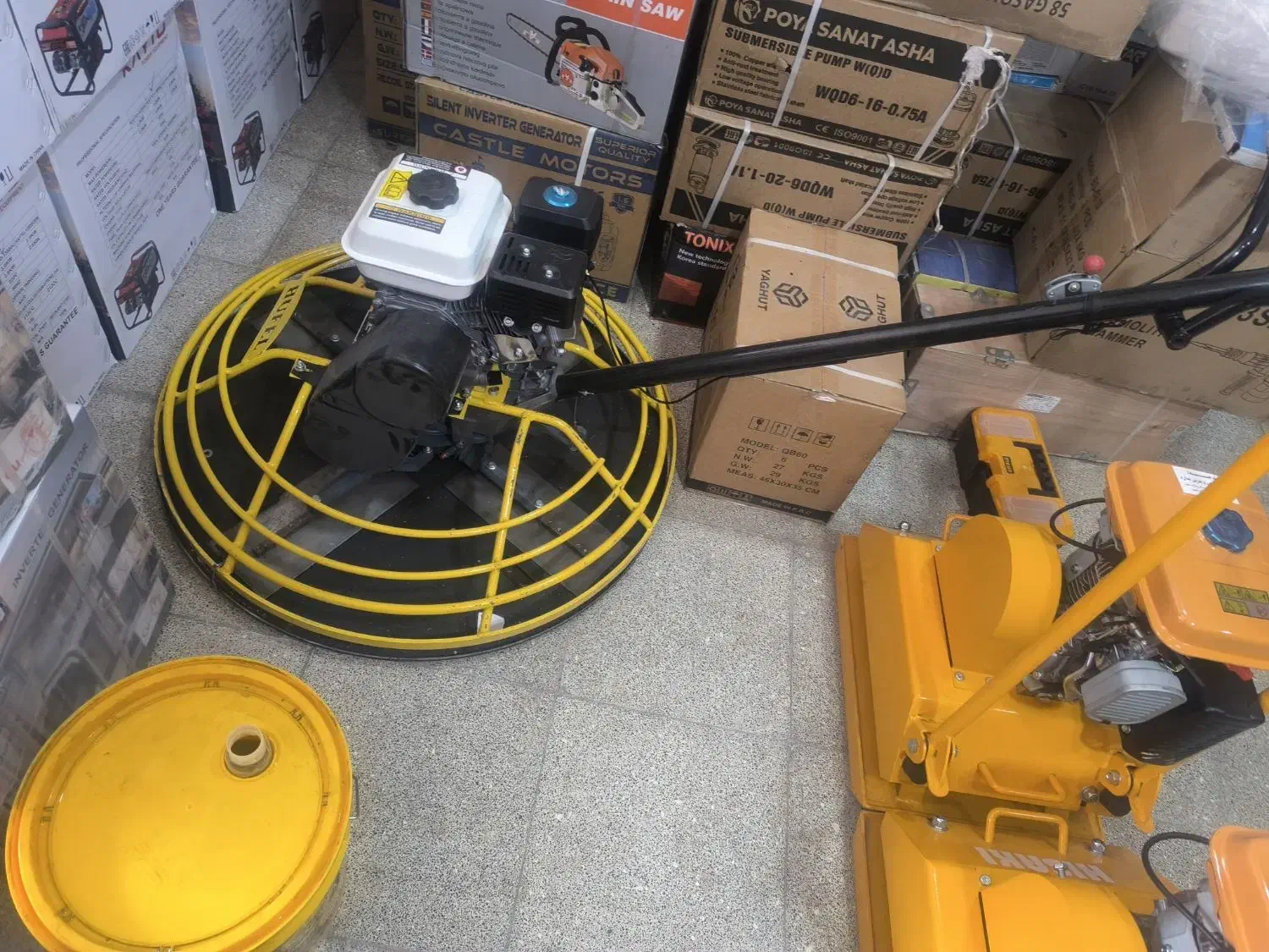 کمپکتور ماله موتوری هندا،کاتر آسفالتبر پمپ باد|ماشین‌آلات صنعتی|تهران, وردآورد|دیوار