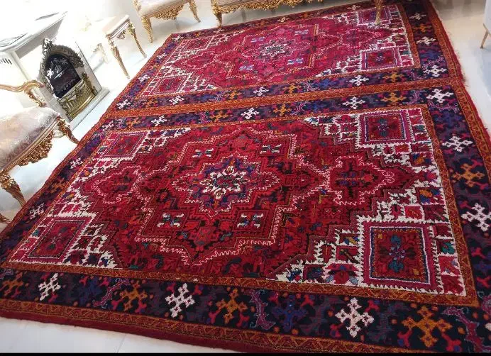 دوتا فرش طبیعی ۶ متری|فرش|اردبیل, |دیوار