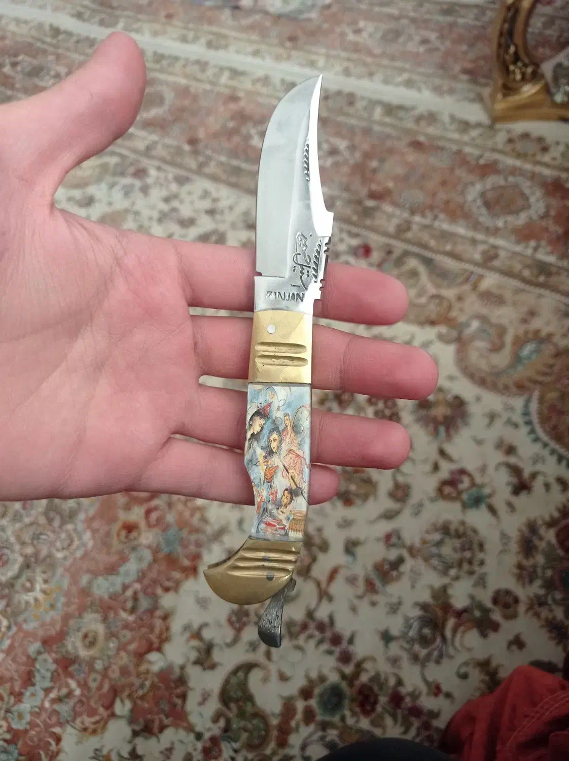 چاقو خوش دست هشت دنده|کوهنوردی و کمپینگ|اردبیل, |دیوار