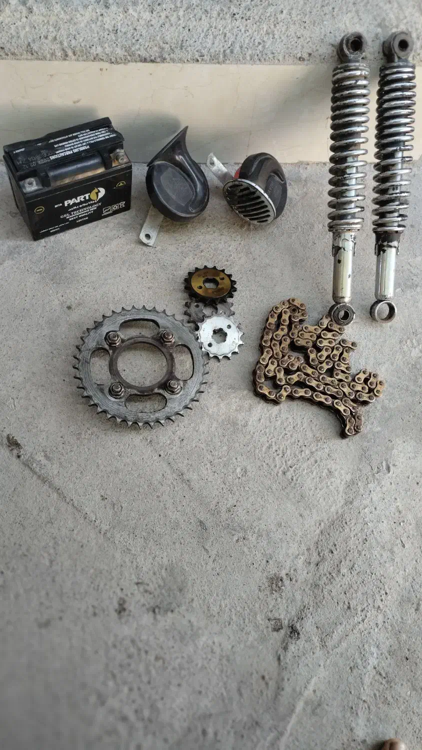 قطعات موتور سی جی|قطعات یدکی و لوازم جانبی|میناب, |دیوار