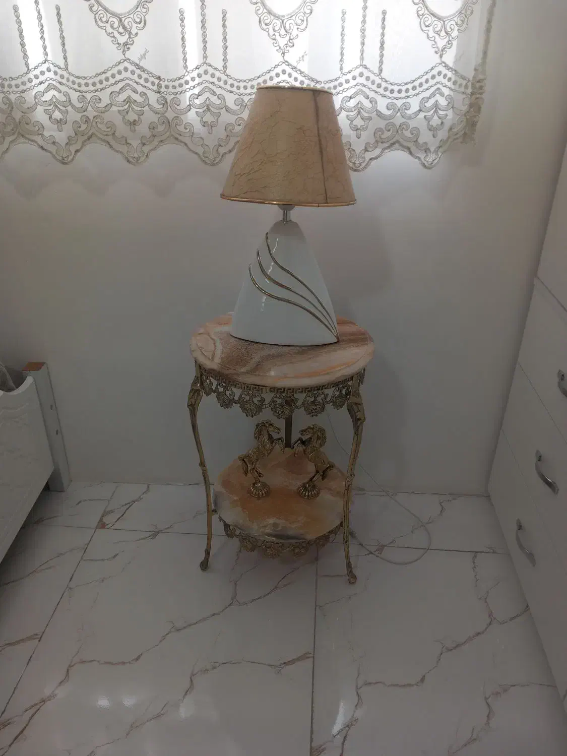 میز ودکوری برنز|میز تلفن|ماهدشت, |دیوار