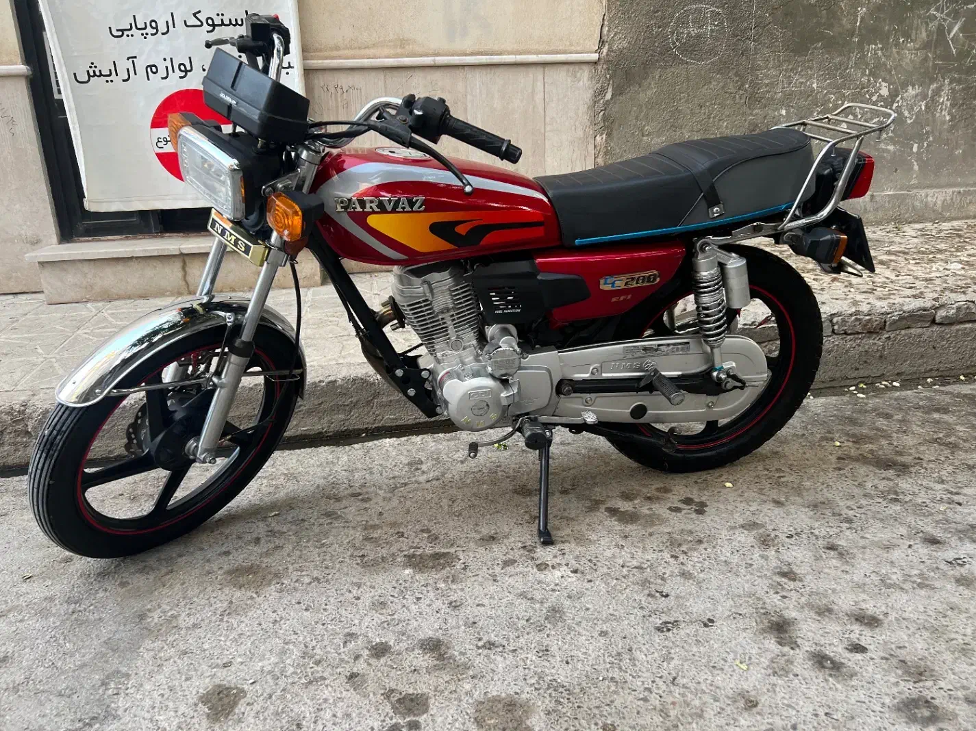 هندا ۲۰۰مدل۱۴۰۱کم کار|موتورسیکلت|مشهد, شفا|دیوار