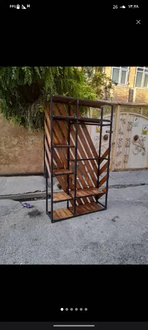 تک کشو قفسه دار رگال بند رخت ۸۵|بندرخت و رختآویز|تبریز, |دیوار