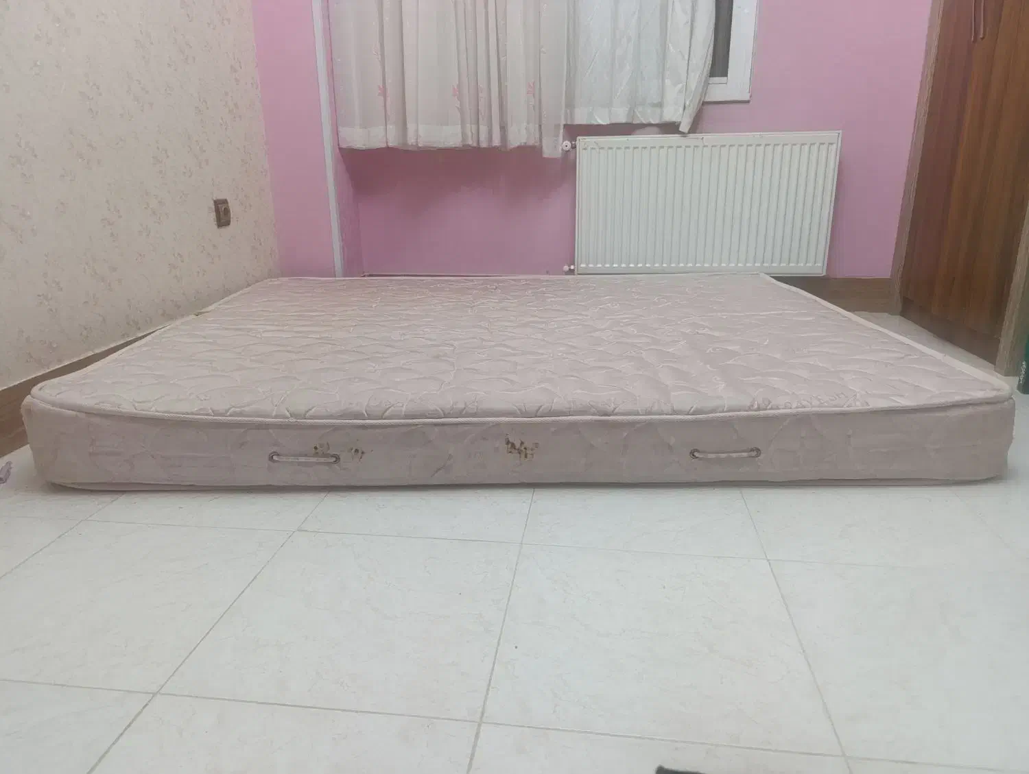 تخت فنری 2*160 مستعمل|تشک تختخواب|اصفهان, ملکشهر|دیوار