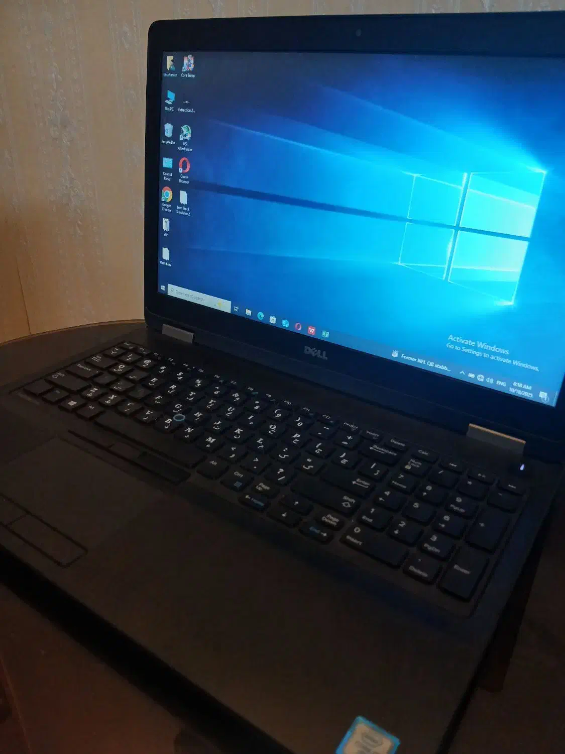 لپتاپ دل مدل latitude E5570 پردازنده i7 6820hq|رایانه همراه|اصفهان, برازنده|دیوار