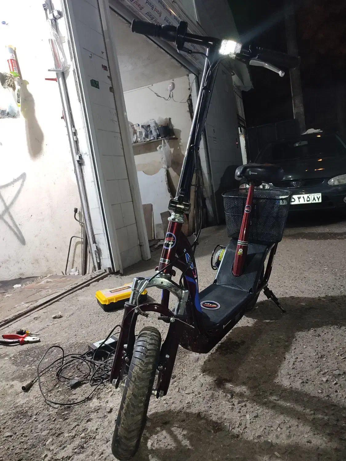 اسکوتر برقی|دوچرخه، اسکیت، اسکوتر|رشت, پل تالشان|دیوار