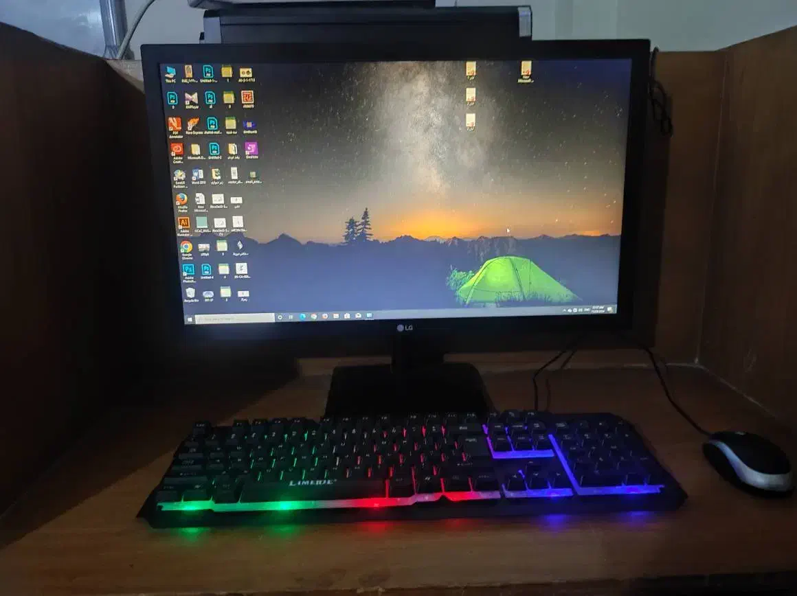 کیس نسل ۱۱ رم۱۶ در حد نو|رایانه رومیزی|تهران, گرگان|دیوار