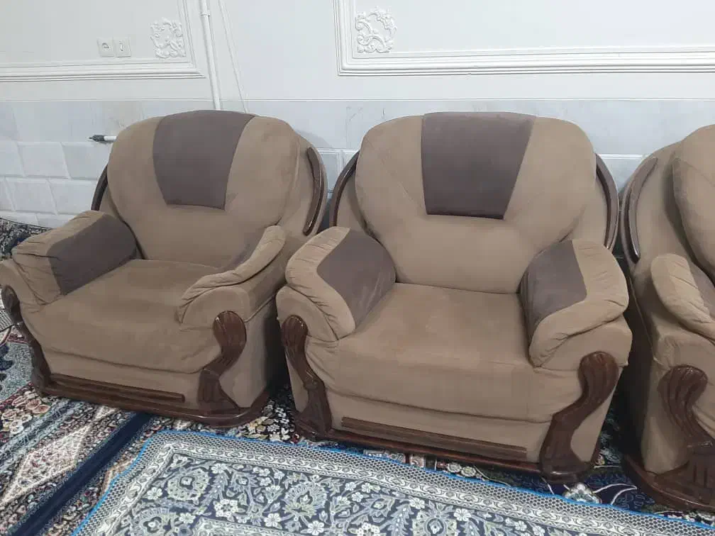 مبل راحتی|مبلمان خانگی و میز عسلی|لنجان, |دیوار