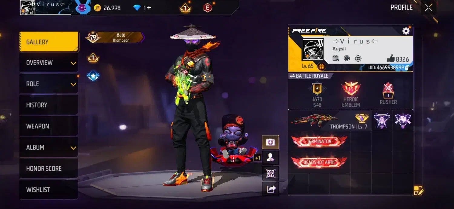 اکانت فری فایر|کنسول، بازی ویدئویی و آنلاین|مرند, |دیوار