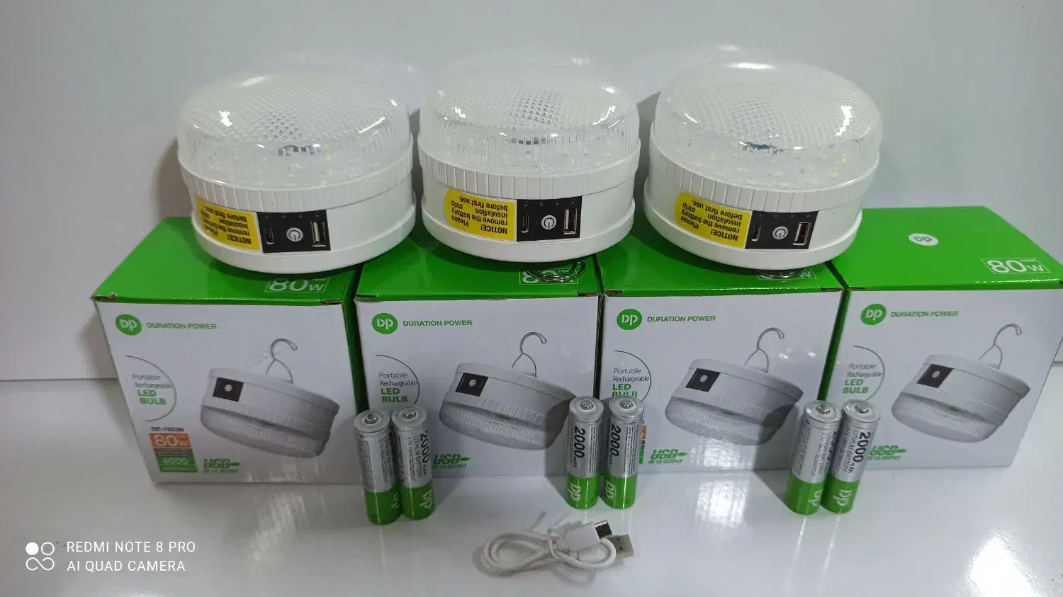 لامپ شارژی ۵ زمانه|لامپ و چراغ|آستارا, |دیوار