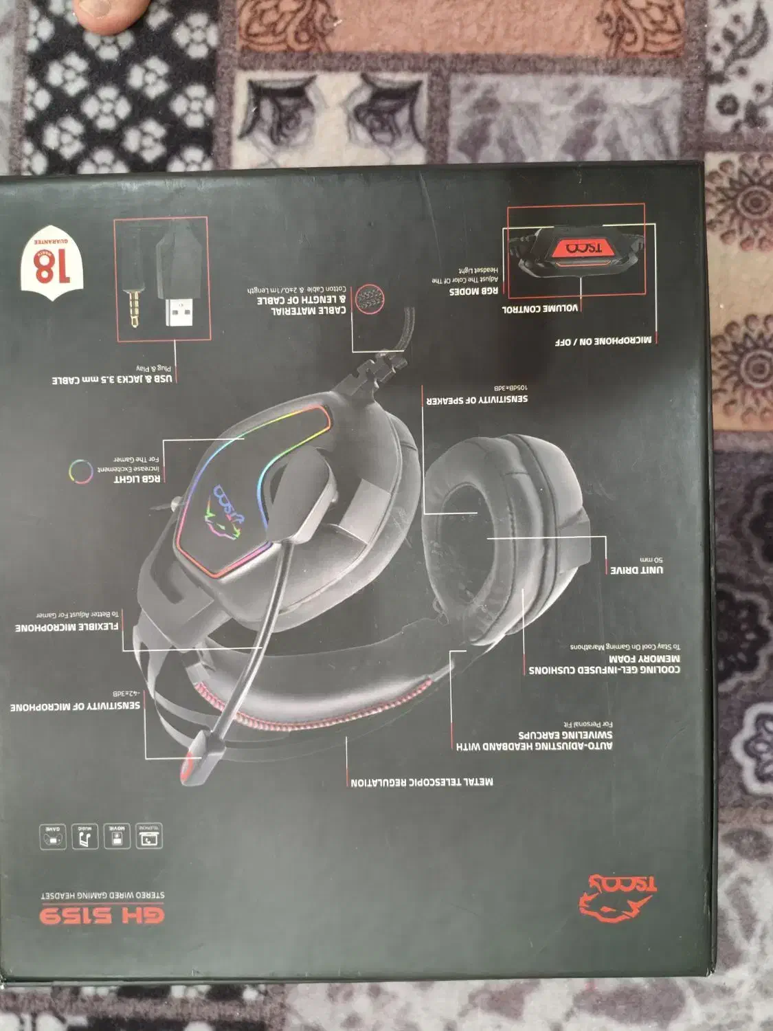 هدست گیمینگ تسکو|قطعات و لوازم جانبی رایانه|زرندیه, |دیوار