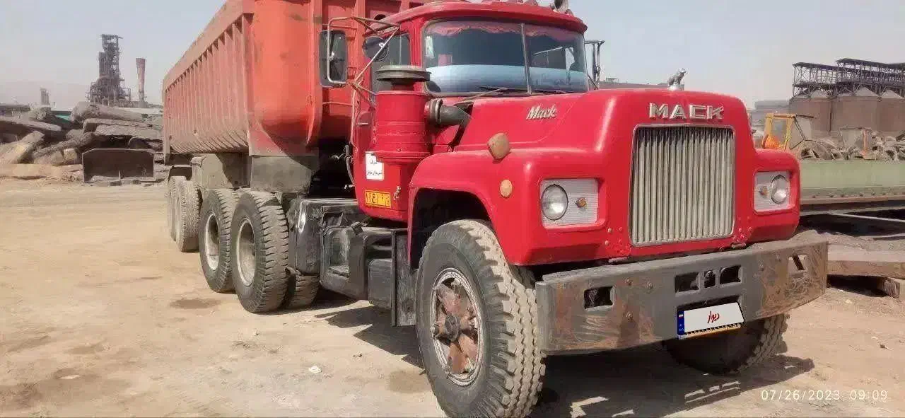 ماک مدل۷۵  بیست دنده تک کابین خارجی|خودرو سنگین|اصفهان, خانه اصفهان|دیوار