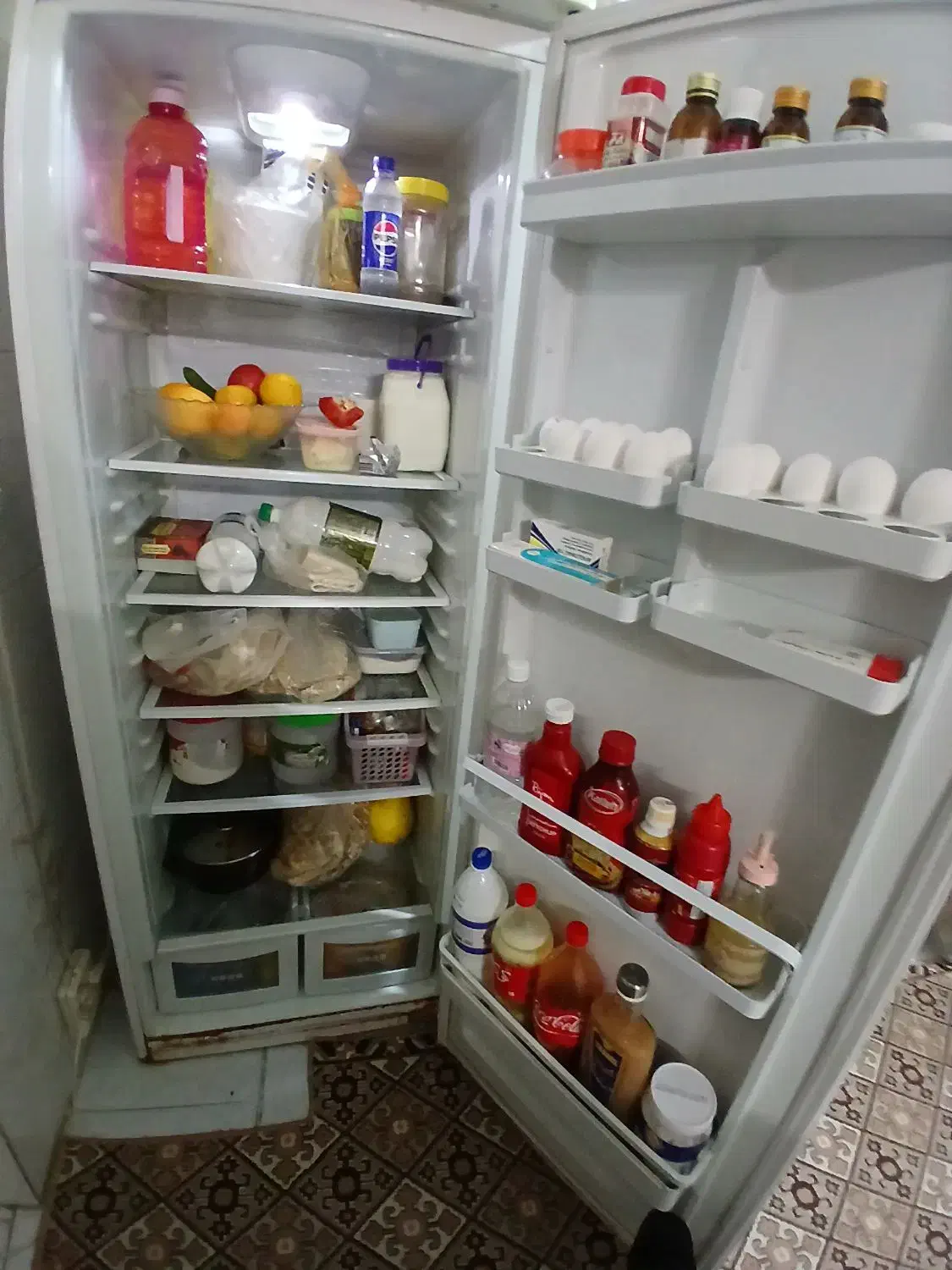 یخچال دوقلو الکترو استیل|یخچال و فریزر|فردیس, شهرک شهید حسینی|دیوار