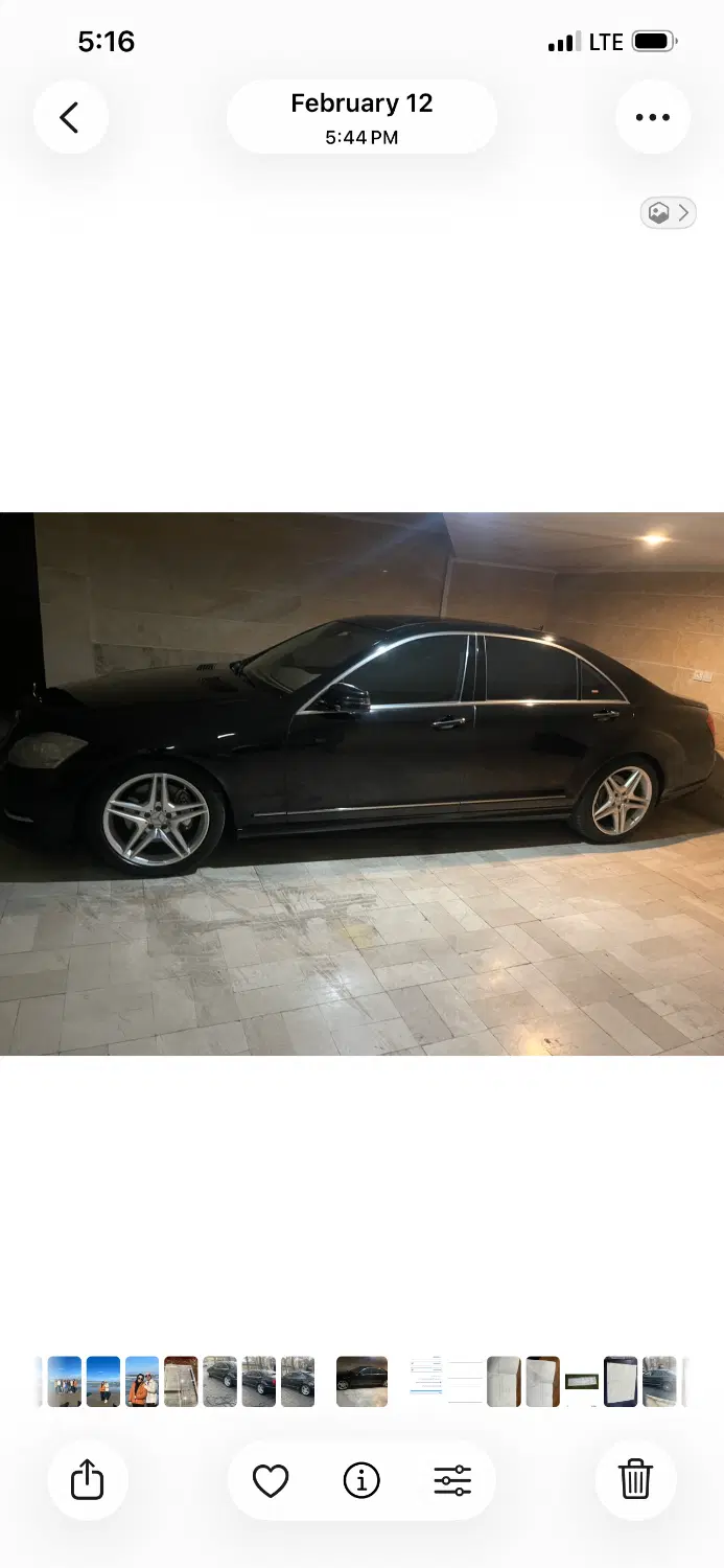 بنز s500|خودرو سواری و وانت|تهران, نیاوران|دیوار