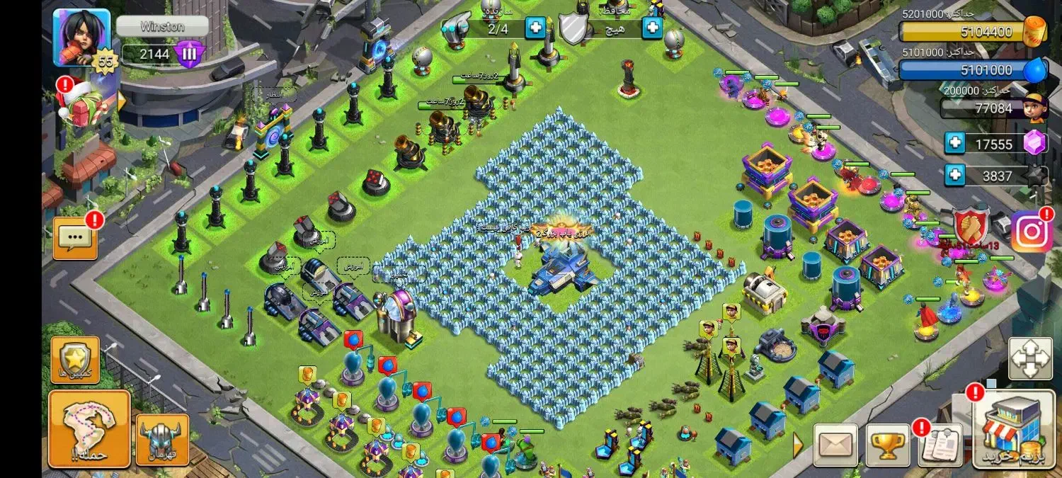 اکانت کلش آف زامبی|کنسول، بازی ویدئویی و آنلاین|اسلامشهر, شهرک واوان|دیوار