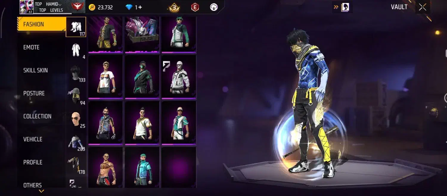 اکانت فری فایر|کنسول، بازی ویدئویی و آنلاین|اصفهان, آزادگان|دیوار