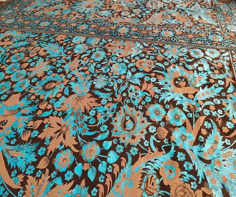 فرش ۹متری|فرش|کاشان, عربها|دیوار