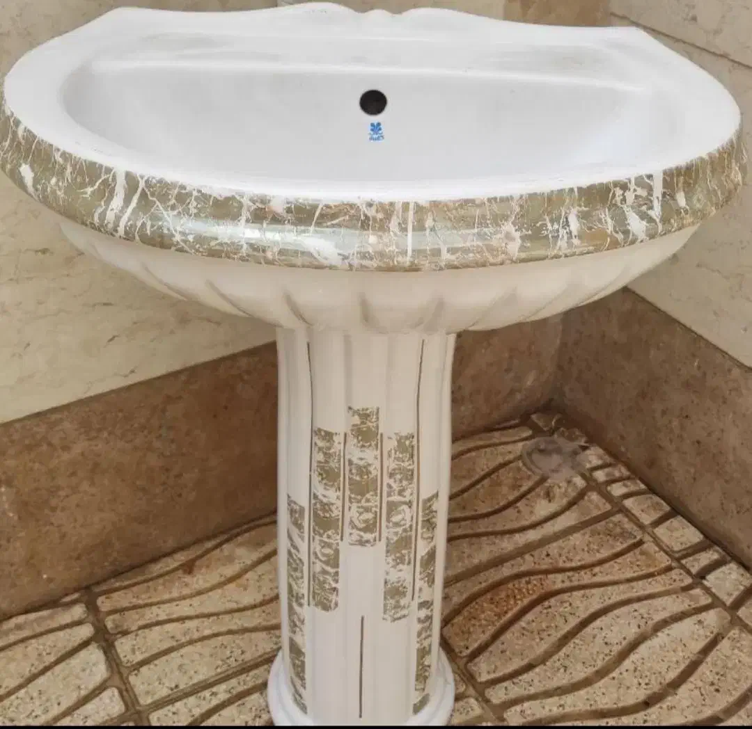 روشویی طرح دار|لوازم حمام|اراک, |دیوار