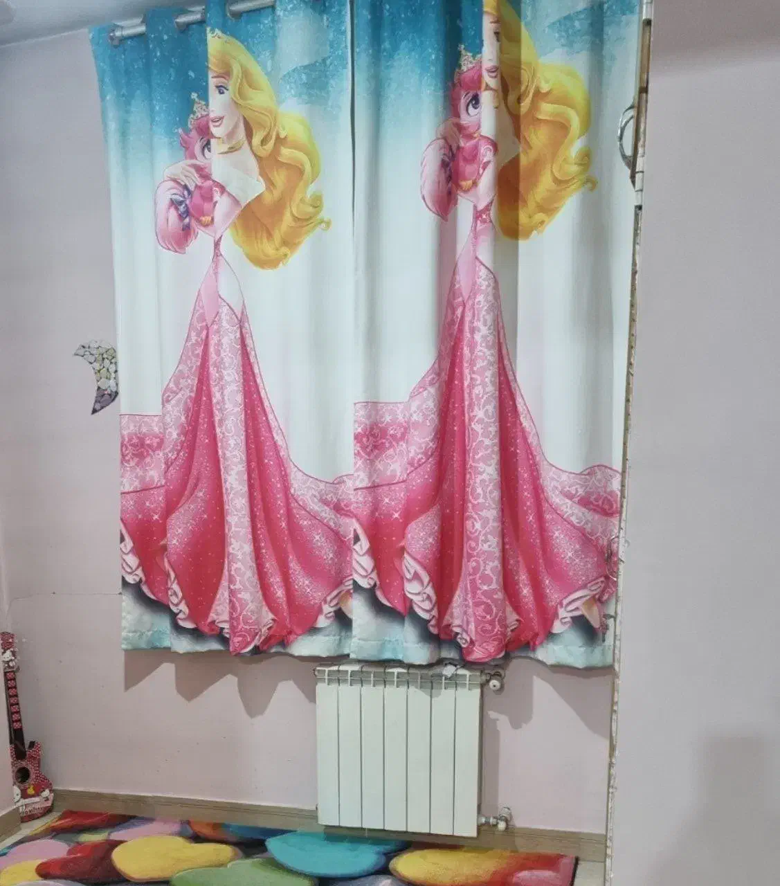 پرده اتاق|پرده، رانر، رومیزی|تهران, شهرک رضویه|دیوار