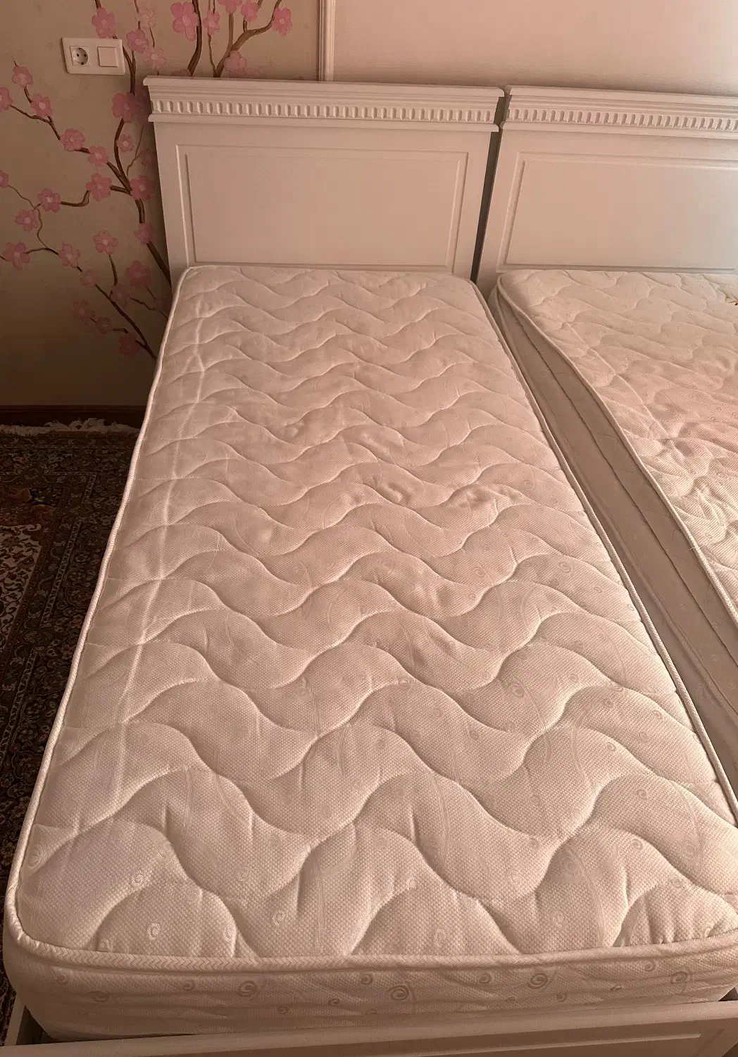 تخت تک نفره ۲عددوتشک|تخت و سرویس خواب|سقز, |دیوار