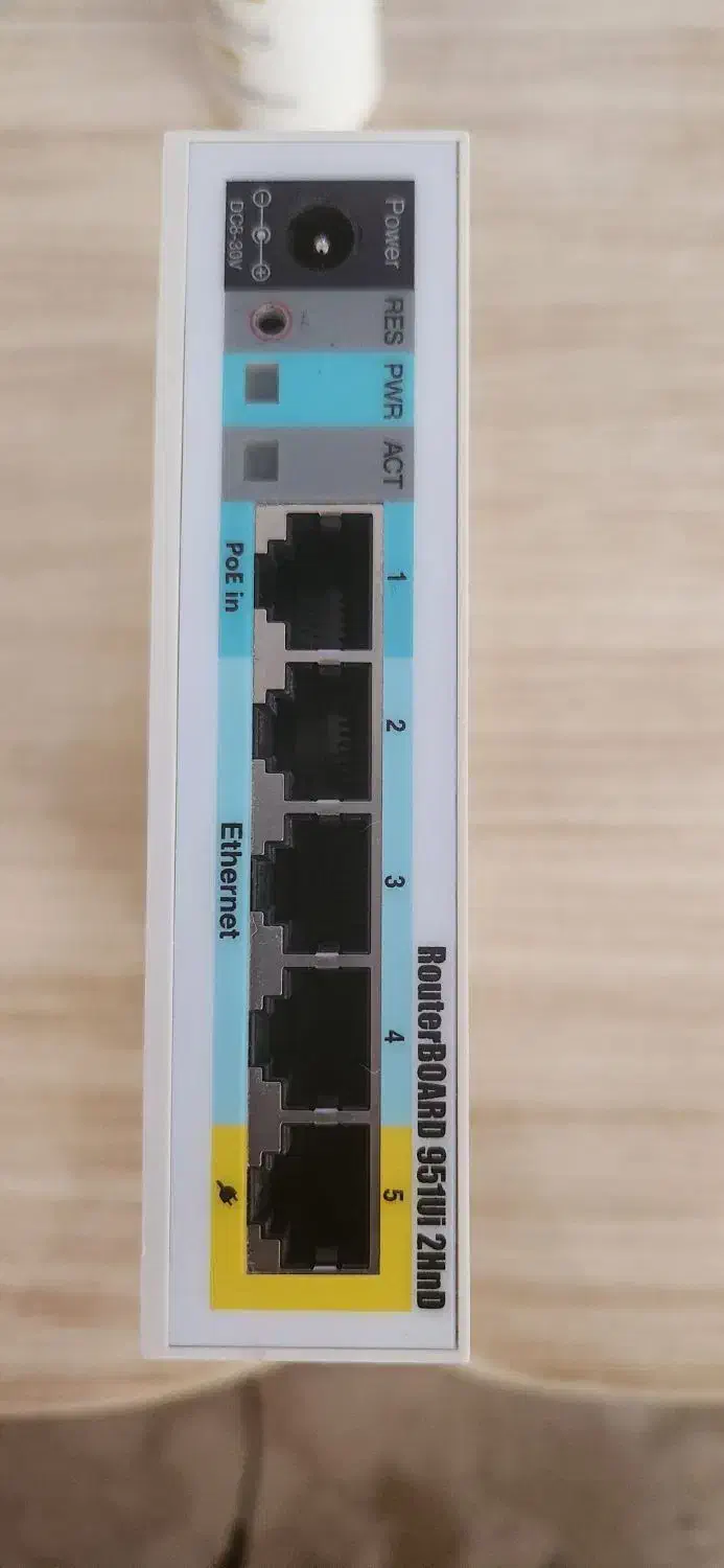 روتر میکروتیک mikrotik rb951ui-2hnd|مودم و تجهیزات شبکه|تهران, سعادت‌آباد|دیوار