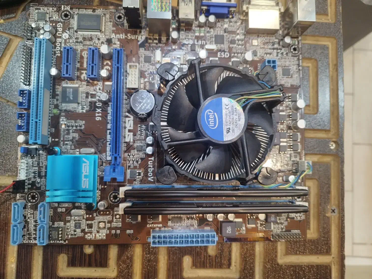 باندل مادربرد h61 نسل ۳ i7 3770 برای کیس گیمینگ|قطعات و لوازم جانبی رایانه|تهران, شهرک پاسداران|دیوار