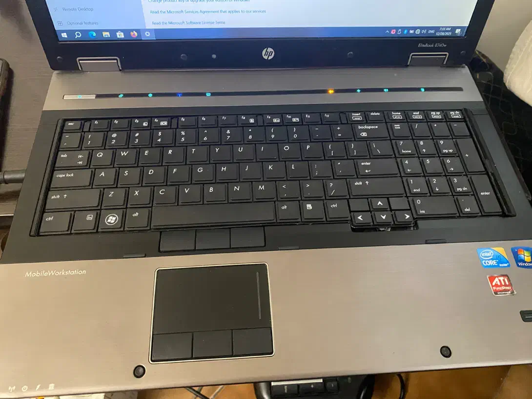 لپ تاپ اچ پی w8740|رایانه همراه|تهران, مجیدیه|دیوار