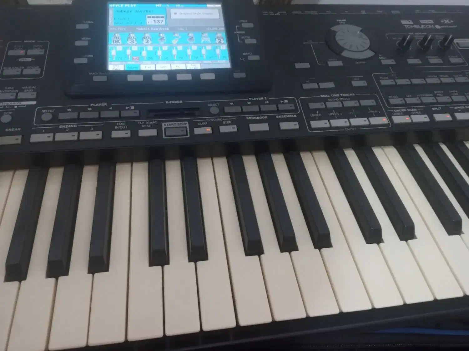 ارگ pa3x|پیانو، کیبورد، آکاردئون|رشت, پل تالشان|دیوار