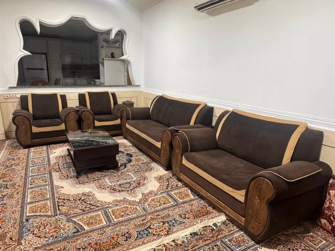 مبل ۷نفره|مبلمان خانگی و میز عسلی|لامرد, |دیوار