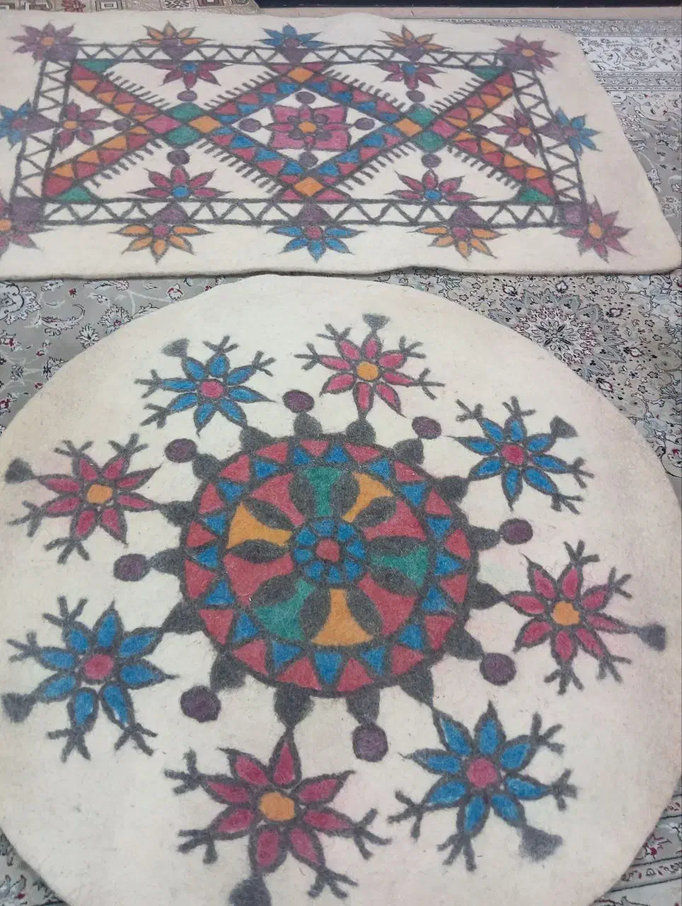 پشم خالص زیر انداز|گلیم، جاجیم، گبه|کرج, گوهردشت|دیوار