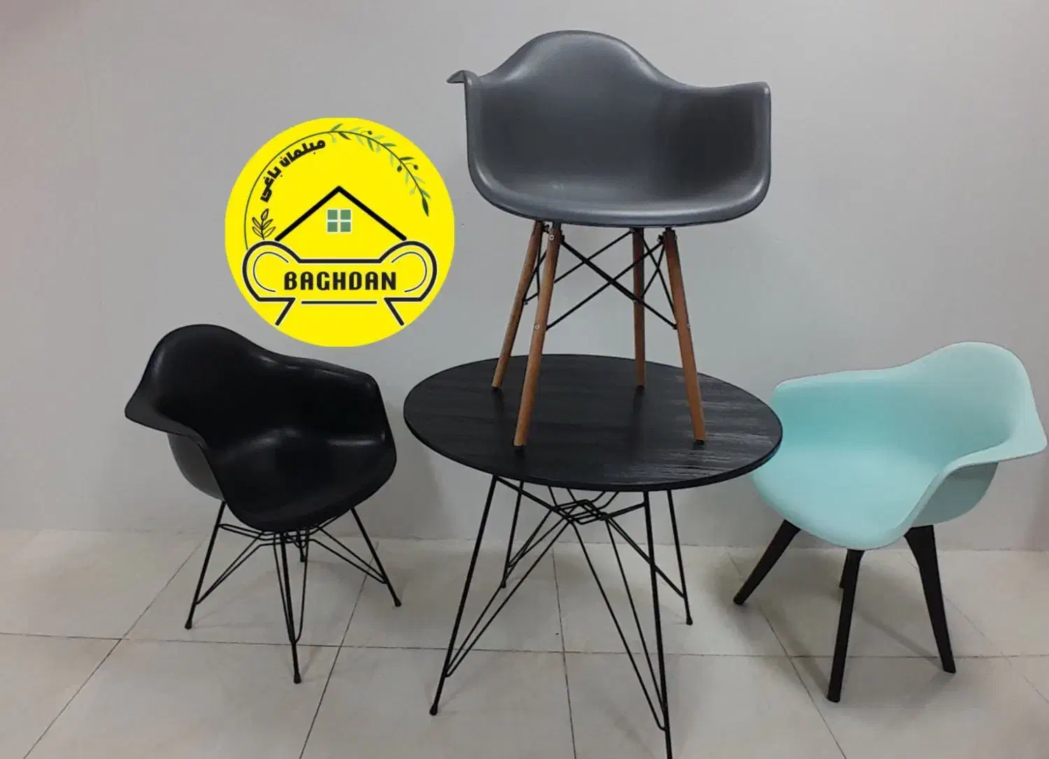 صندلی پلاستیکی نشکن دسته دار کافه مدل ایزی/باغدان|صندلی و نیمکت|چهارباغ, |دیوار