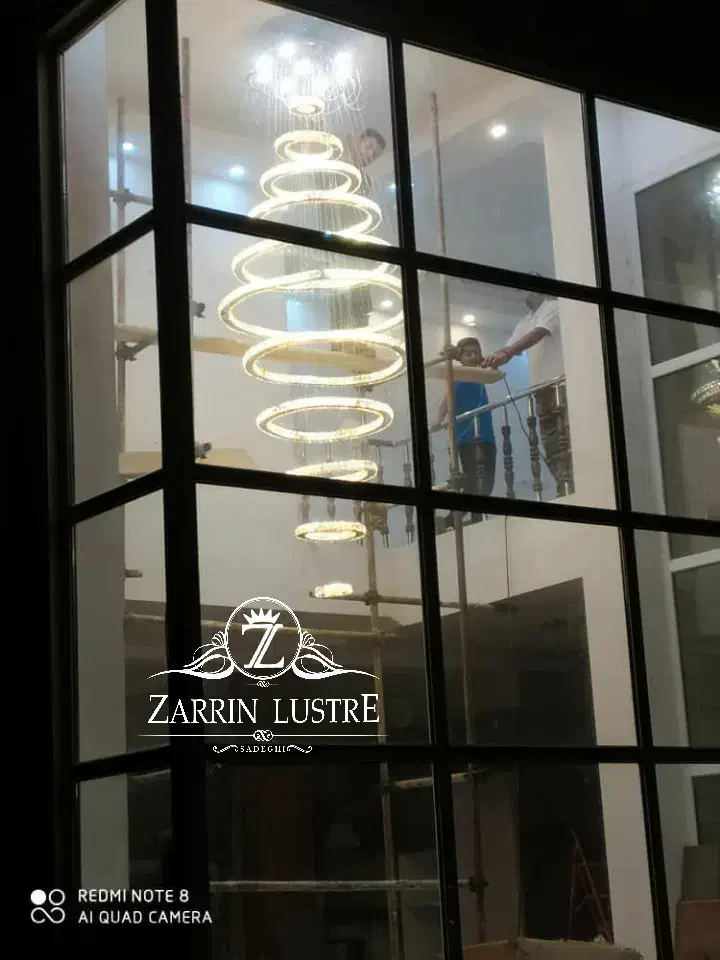 لوستر دوبلکسی خرید مستقیم از کارخانه|لوستر و چراغ آویز|کرج, گلشهر|دیوار
