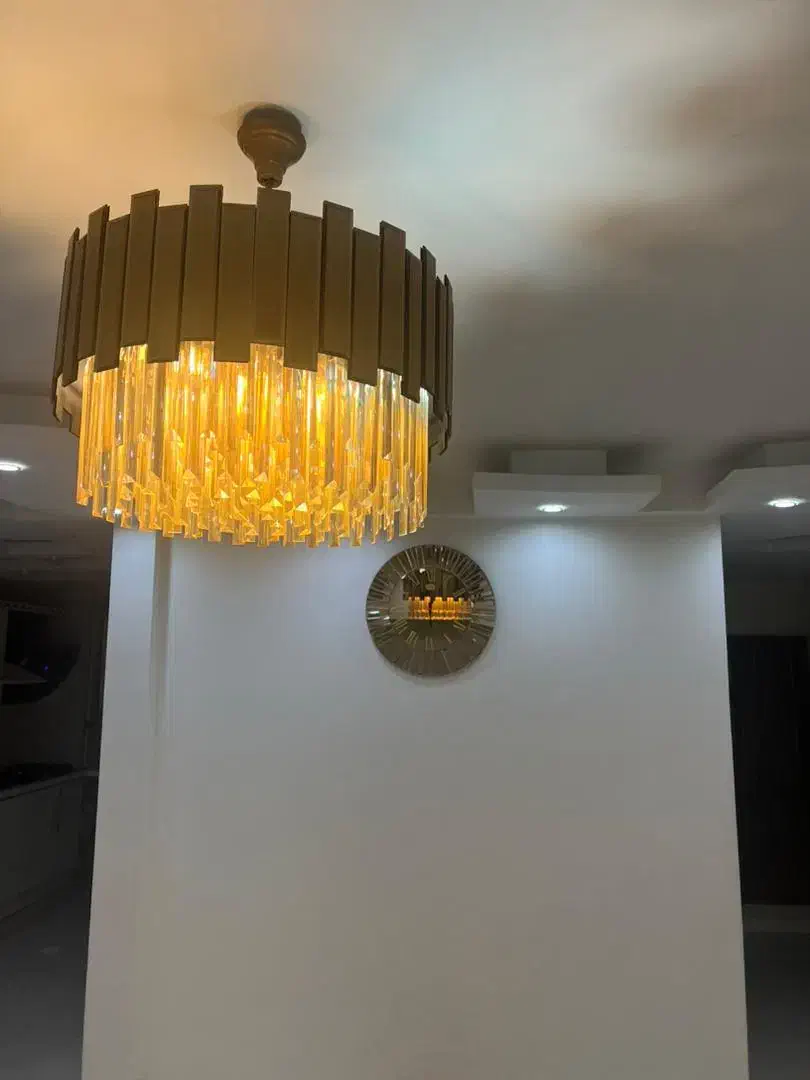 ست لوستر و ساعت نو و سالم|لوستر و چراغ آویز|اهواز, کوروش|دیوار