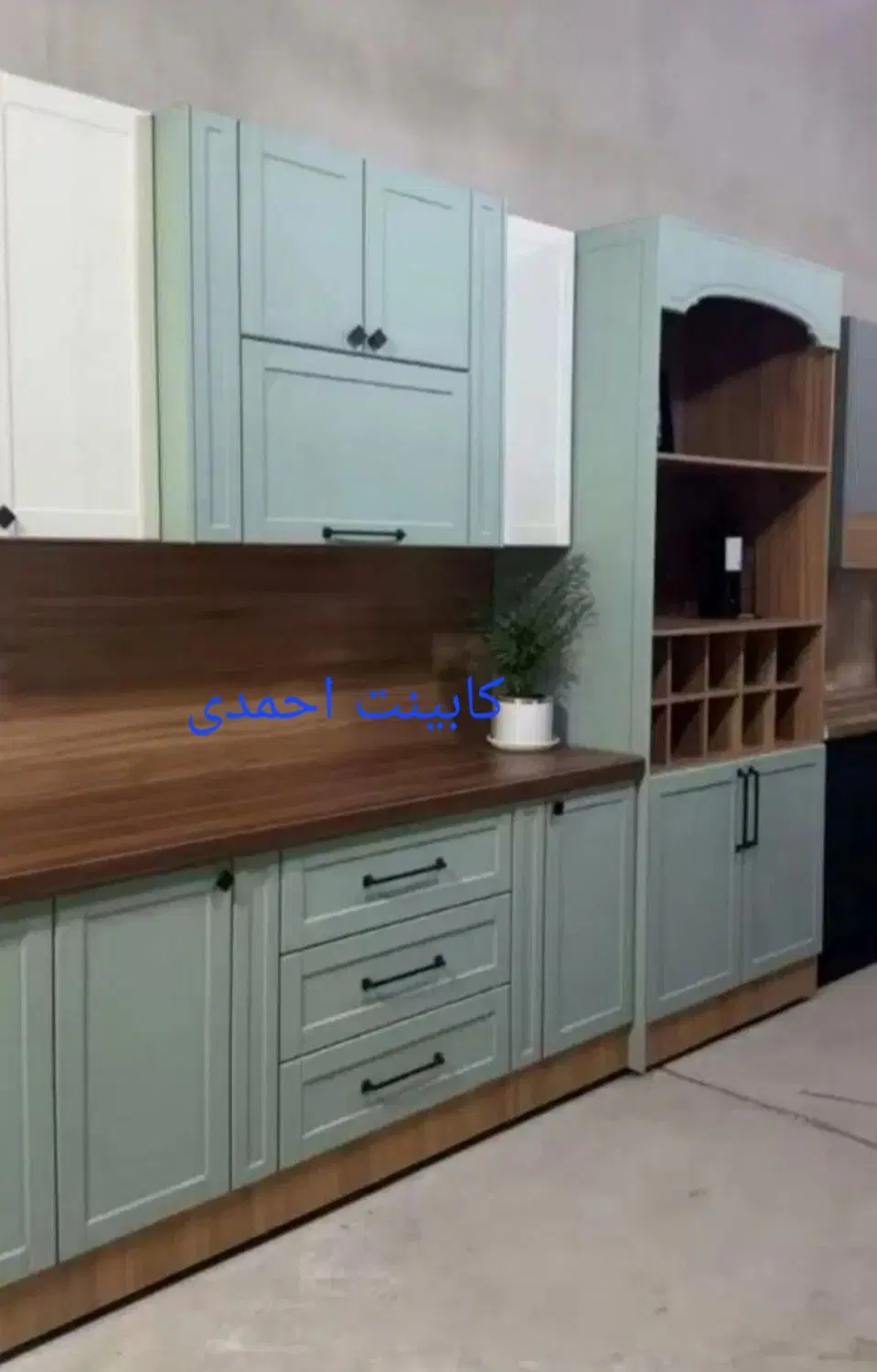 کابینت احمدی آماده و سفارشی کف قیمت کد7|مصالح و تجهیزات ساختمان|رشت, پیرکلاچای|دیوار
