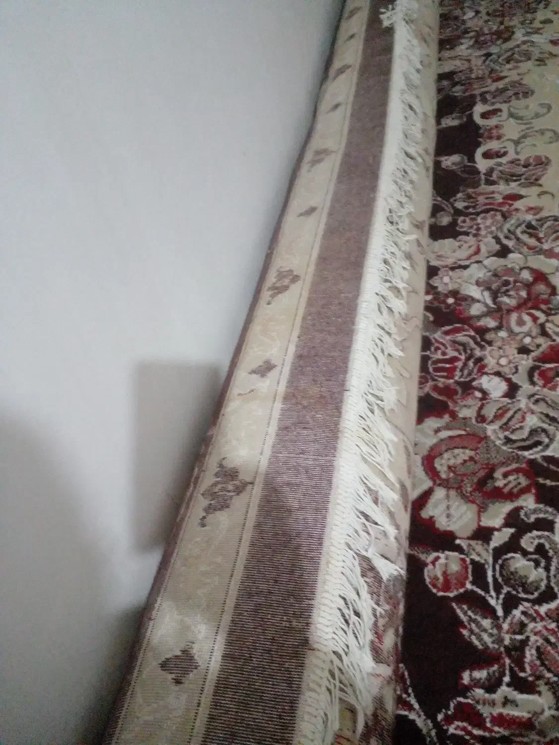 قالی ماشینی کارکرده تمیز|فرش|تربت جام, کلالی|دیوار